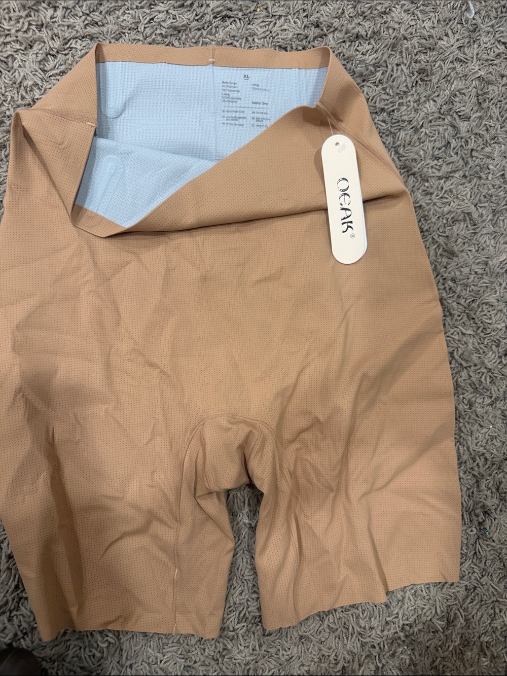 Oceak Womens Seamless Tan slimming Shorts